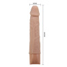 PRETTY LOVE LEANDER REALISTIC VIBRATING DILDO 7,9" 20,3 CM