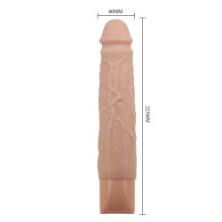 PRETTY LOVE OSRIC REALISTIC VIBRATING DILDO 8,8" 22,3 CM