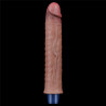 WIBRATOR 9,5" REAL SOFTEE SILIKONOWE WIBRUJACE DILDO USB