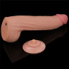 DILDO KING SIZE 12" Z PODWÓJNĄ WARSTWĄ SKÓRY ŚLIZGOWEJ