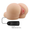 MASTURBATOR CRAZY BULL KYLIE WIBRACJE WAGINA & ANUS  TPR ABS 0,903KG