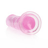 DILDO CRYSTAL CLEAR 7" 18 CM