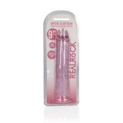 DILDO CRYSTAL CLEAR 9" 23 CM