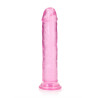 DILDO CRYSTAL CLEAR 9" 23 CM