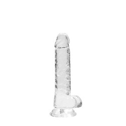 DILDO CRYSTAL CLEAR 7" 17...