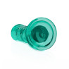 DILDO CRYSTAL CLEAR 6" 14,5 CM  PROSTE DILDO Z PRZYSSAWKĄ