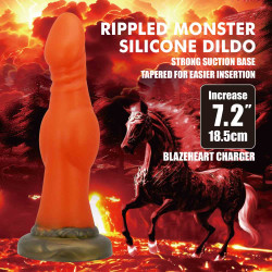 DILDO POWER MONSTER CHARGER 7,2" 18,5 CM