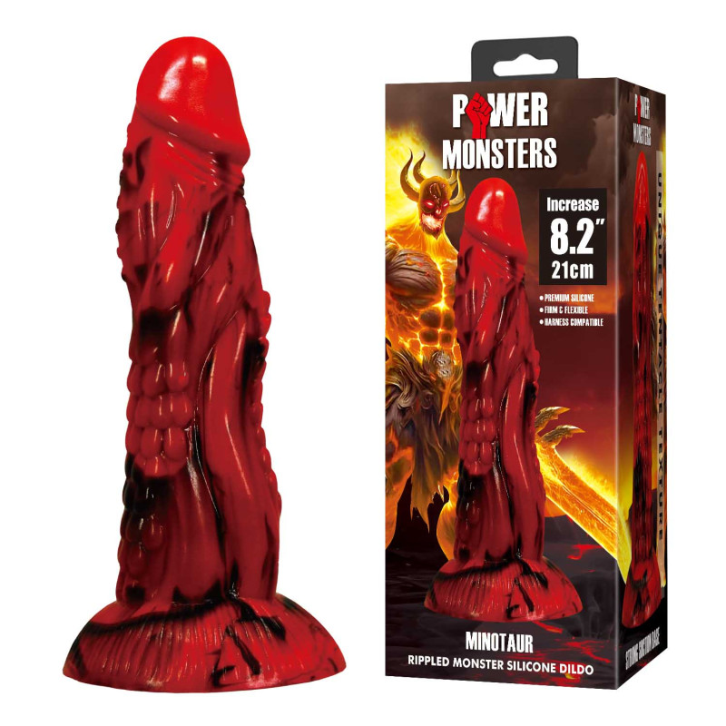 DILDO POWER MONSTER MINOTAUR 8,2" 21 CM