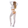 BODYSTOCKING BIAŁE ONE SIZE