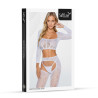 BODYSTOCKING BIAŁE ONE SIZE