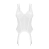 OBSESSIVE GORSET ARROWEL BIAŁY S/M