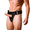 STRAP-ON HARNESS ATTRACTION - RNES HOLLOW FRAMES WITH VIBRATOR 15 CM -O- 5 CM