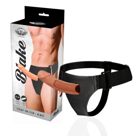 STRAP-ON HARNESS ATTRACTION - RNES HUECO BLAKE 15.5 CM -O- 4 CM