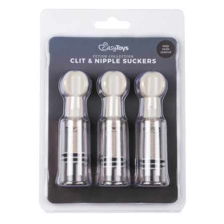 NIPPLE & CLIT SUCKERS  3 SZT.