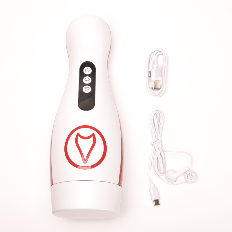 MASTURBATOR VELVET TOUCH WIBRACJE & SSANIE