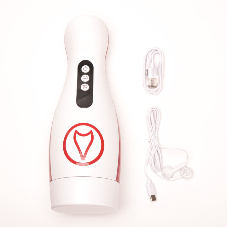 MASTURBATOR VELVET TOUCH WIBRACJE & SSANIE
