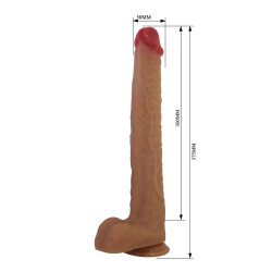 DILDO SILIKONOWE PRETTY LOVE TORIN PLUS 14,8" 37,5 CM