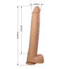 DILDO PRETTY LOVE PAT 15,8" 40 CM