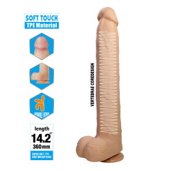 DILDO PRETTY LOVE DANY 14,2" 36 CM