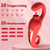 WIBRATOR MERFI 10 TRYBÓW WIBRACJI 10 TRYBÓW LIZANIA USB