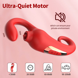 WIBRATOR MERFI 10 TRYBÓW WIBRACJI 10 TRYBÓW LIZANIA USB