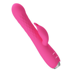 WIBRATOR ERIC 12 WIBRACJI 3 ROTACJE USB RÓŻOWY