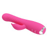 WIBRATOR ERIC 12 WIBRACJI 3 ROTACJE USB RÓŻOWY