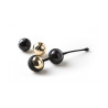 KULKI DANAE BLACK - GOLD