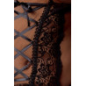 GORSET CZARNY MARCELLE CORSET BLACK XXL/XXXL - CASMIR