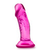 DILDO B YOURS SWEET N SMALL 4INCH DILDO PINK Z PRZYSSAWKĄ RÓŻOWE