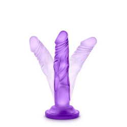 DILDO NATURALLY YOURS 5INCH MINI COCK PURPLE