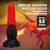 DILDO POWER MONSTER FIRE DRAGON DŁUGOŚĆ 24,5 CM ŚREDNICA 5,5 CM