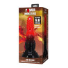 DILDO POWER MONSTER FIRE DRAGON DŁUGOŚĆ 24,5 CM ŚREDNICA 5,5 CM