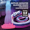 DILDO POWER MONSTER VOID PYTHON DŁUGOŚĆ 20,5 CM ŚREDNICA 4,0 CM