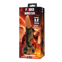 DILDO POWER MONSTER TYRANNOSAURUS DŁUGOŚĆ 20,5 CM ŚREDNICA 4,8 CM