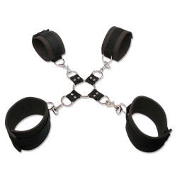 ZESTAW DO NIEWOLENIA KIT KRZYŻAK FETISH FANTASY HOG TIE- KIT