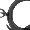 ZESTAW DO NIEWOLENIA FETISH SUBMISSIVE - SET OF HAND AND ANKLE HANDCUFFS WITH NOPRENE LINING