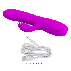 WIBRATOR BOB 4 TRYBY PCHANIA 12 FUNKCJI WIBRACJI USB