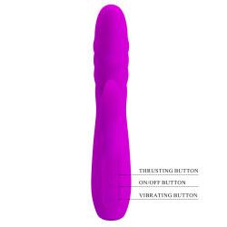 WIBRATOR BOB 4 TRYBY PCHANIA 12 FUNKCJI WIBRACJI USB