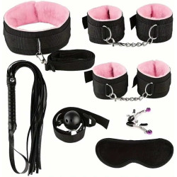 ZESTAW BDSM FETISH 8 ELEMENTÓW