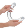 PODWÓJNE DILDO CRYSTAL CLEAR  18'' / 45 cm