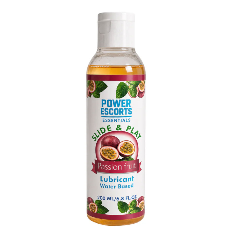 POWER ESCORTS SLIDE & PLAY NA BAZIE WODY MARAKUJA 200 ML.