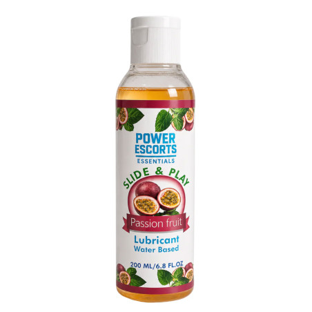 POWER ESCORTS SLIDE & PLAY NA BAZIE WODY MARAKUJA 200 ML.