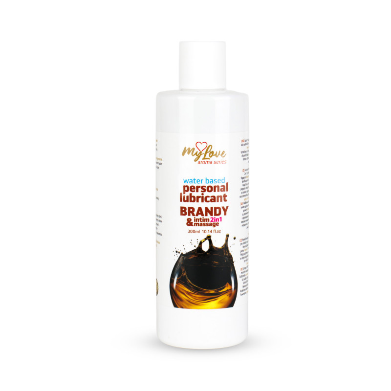 INTIM & MASSAGE 2 W 1 BRANDY 300 ML.