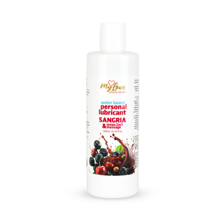 INTIM & MASSAGE 2 W 1 SANGRIA 300 ML.