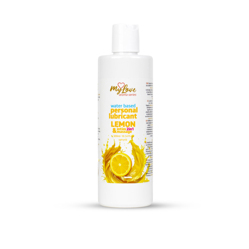 INTIM & MASSAGE 2 W 1 CYTRYNA 300 ML.