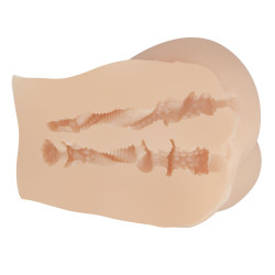 MASTURBATOR CRAZY BULL EMILIA WAGINA & ANUS WIBRACJE  TPR ABS  2,8 KG