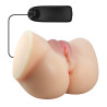 MASTURBATOR CRAZY BULL EMILIA WAGINA & ANUS WIBRACJE  TPR ABS  2,8 KG