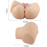 MASTURBATOR CRAZY BULL EMILIA WAGINA & ANUS WIBRACJE  TPR ABS  2,8 KG