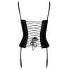 GORSET CZARNY COTTELLI / CORSET BLACK XL